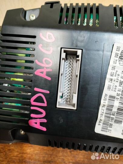 Панель приборов Audi A6 C6 Щиток приборов комбинац