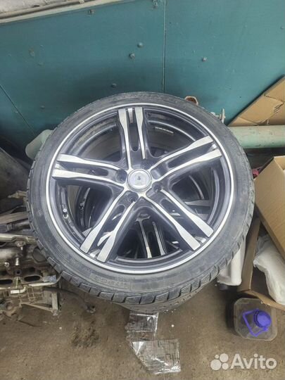 Литье диски R17 4x100 в сборе