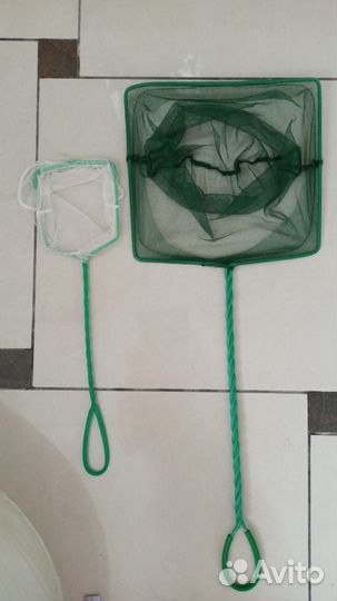 Сачки, обогреватели для аквариума