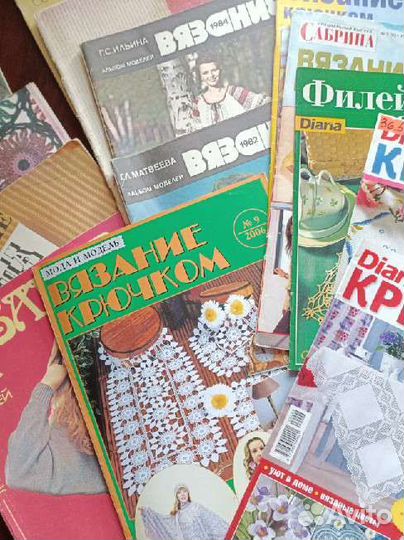 Журналы по вязанию 12 шт
