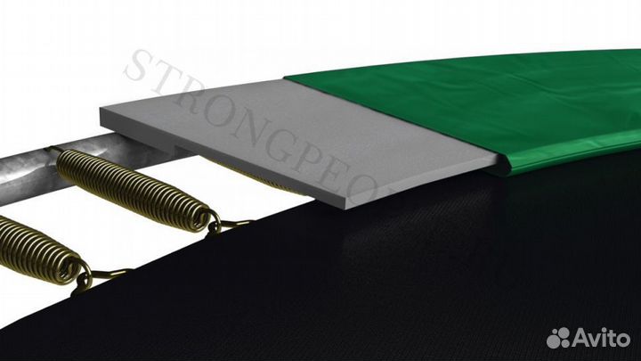 Батут Berg Favorit Regular 380 Black с сеткой Comf