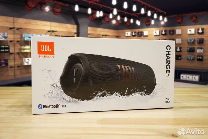 JBL Charge 5 Черный, Оригинал