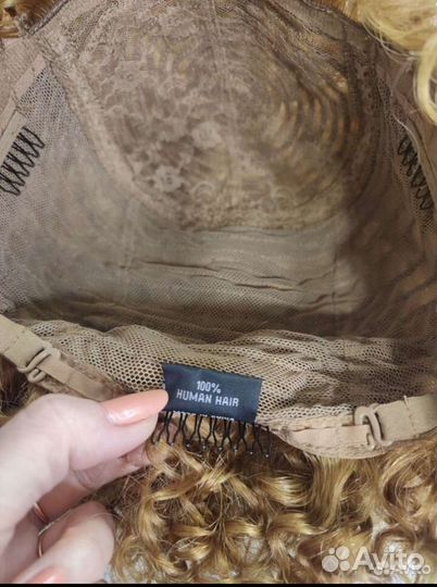 Шикарный парик из натуральных волос