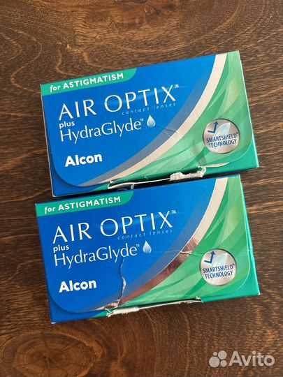 Линзы Air optix plus hydraglyde for astigmatism