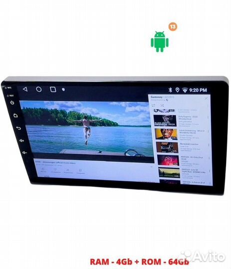 Автомагнитола 2DIN на Андройде 7 дюймов