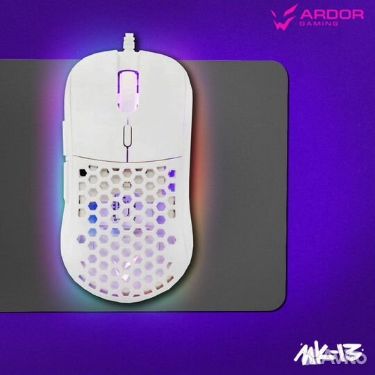 Мышь проводная ardor gaming Prime PRO белая