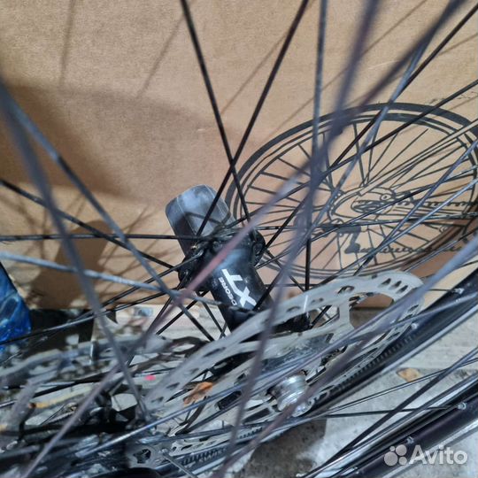 Shimano Xt динамо Dt Swiss обода Busch Müller фара