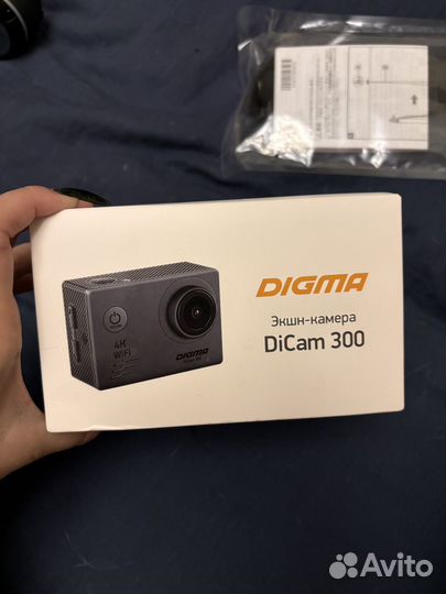 Экшн камера digma dicam 300