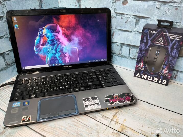 Игровой Toshiba на i7-3610QM/ RAM 12/ SSD