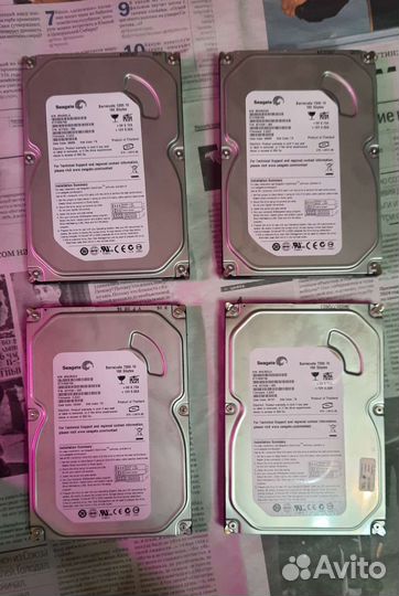 Жесткий диск IDE barracuda 7200.10 160gb + салазки
