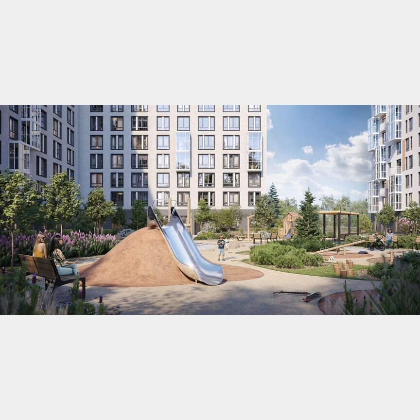 2-к. квартира, 63,8 м², 15/18 эт.