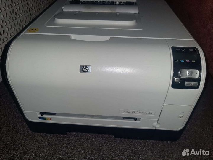 Принтер Hp color laserjet CP1525nw с вайфаем