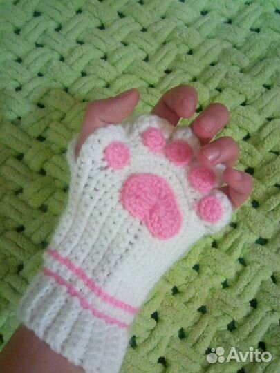 Перчатки без пальц 