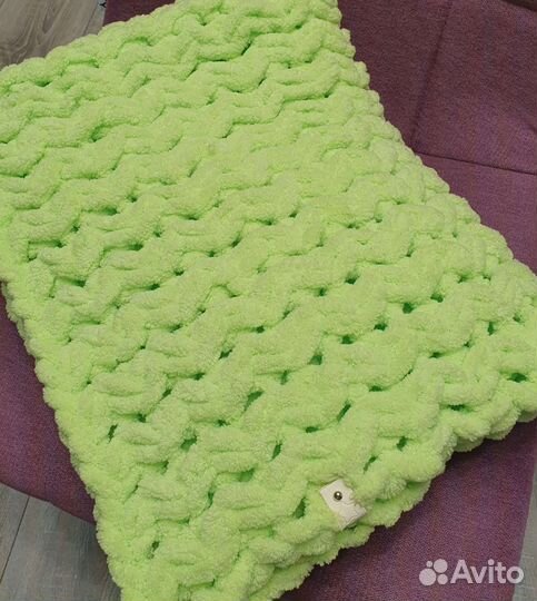 Подарок на выписку. Плед детский плюшевый