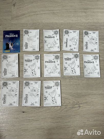 Наклейки panini холодное сердце 2