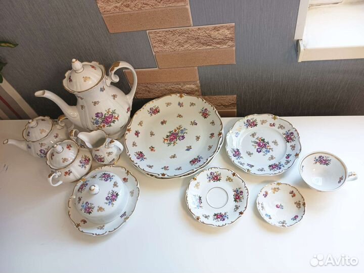 Сервиз Fine China GDR 12 персон