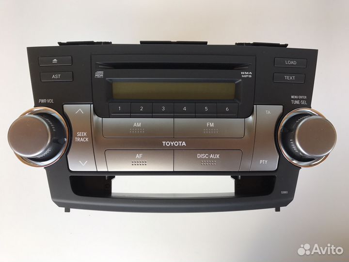 Головное устройство Toyota Highlander