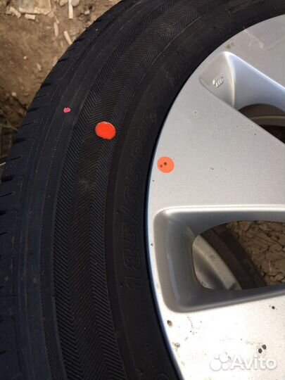 2 Новых колеса Kia Rio 185/65/15