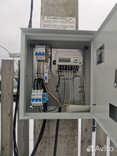 Новогодняя подсветка, электрика