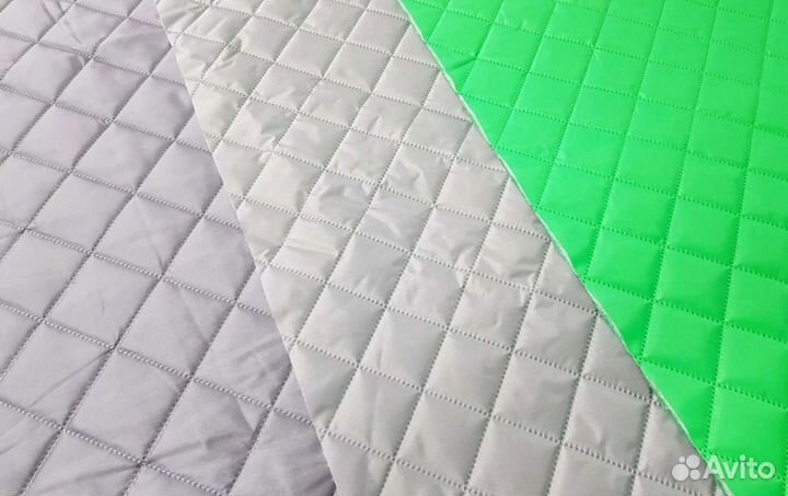 Ткань стеганая, ультрастэп, термостежка на отрез