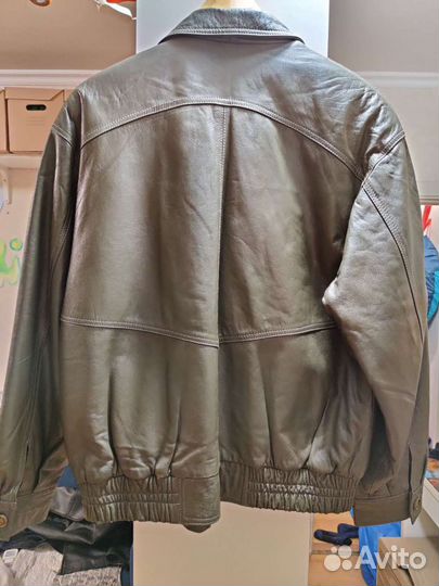 Куртка кожаная подростковая 42-44 размер