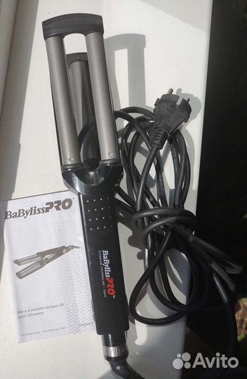 Электрощипцы/ Плойка BaByliss Pro