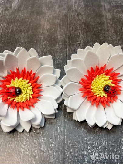 Резинки для волос ручной работы