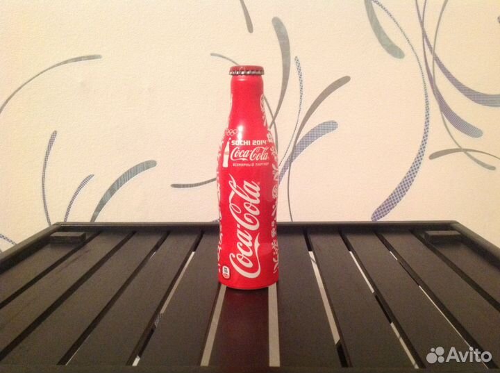 Алюминиевая бутылка Coca Cola сочи 2014