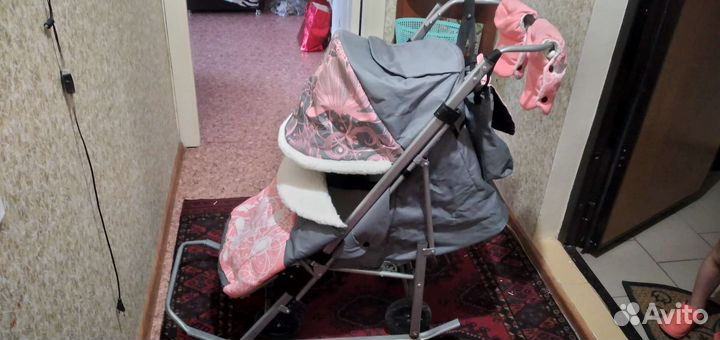 Коляска санки