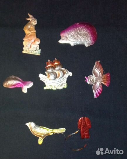 Елочные игрушки советские СССР