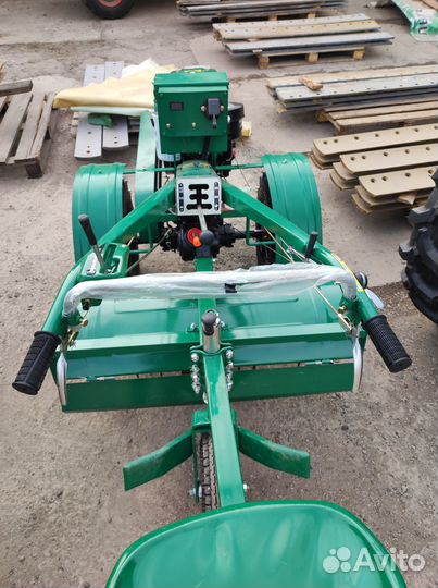 Мотоблок Файтер 15DE + почвофреза и сиденье