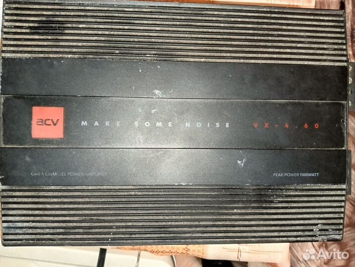 Усилитель acv vx-4. 60