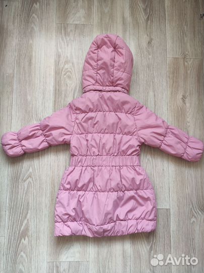 Полупальто демисезон для девочки 98