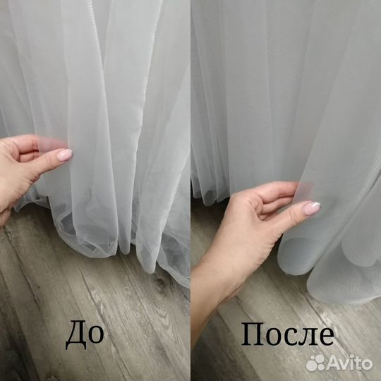 Отпаривание свадебного платья и вечерних нарядов