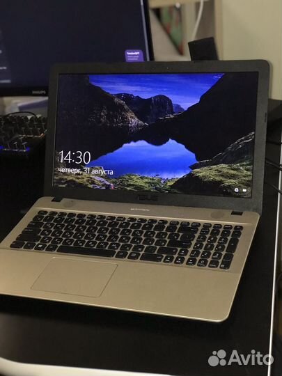 Ноутбук asus Ноутбук для работы и учёбы