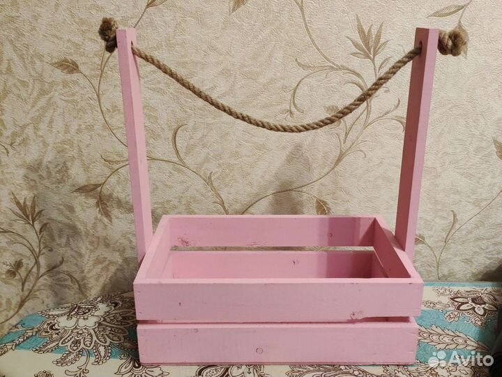 Ящик деревянный подарочный