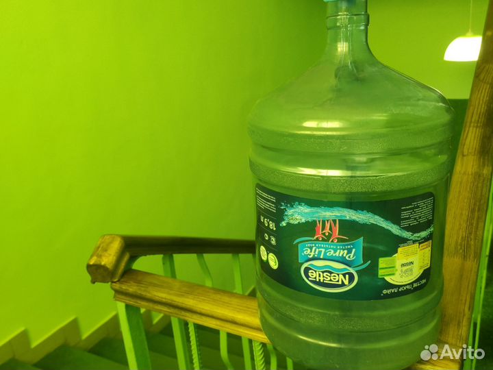 Бутыли из под воды 19 л поликарбонат с ручкой б/у