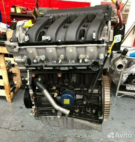 Двигатель на renault logan 1.6
