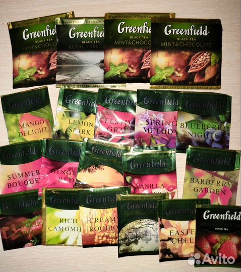 Чайные пакетики, 134 шт