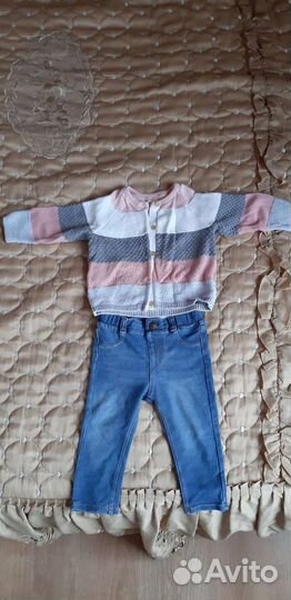 Кофта джегинсы H&M 74 размер