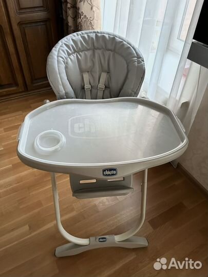 Стульчик для кормления chicco polly magic
