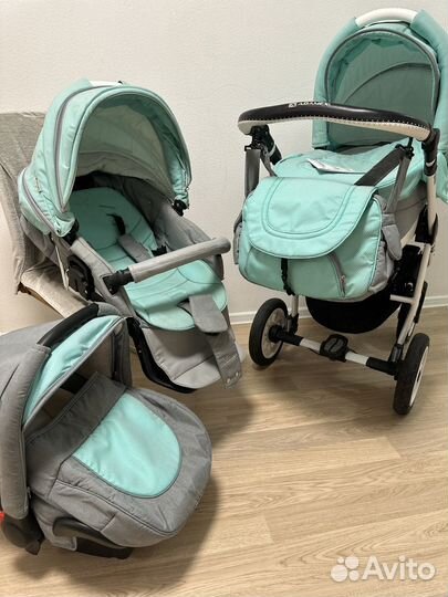 Коляска adamex 3 в 1