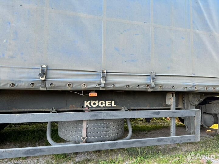 Полуприцеп шторно-бортовой Kogel SN24, 2005