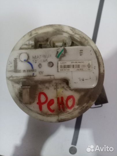 Бензонасос, насос топливный Renault Logan 1