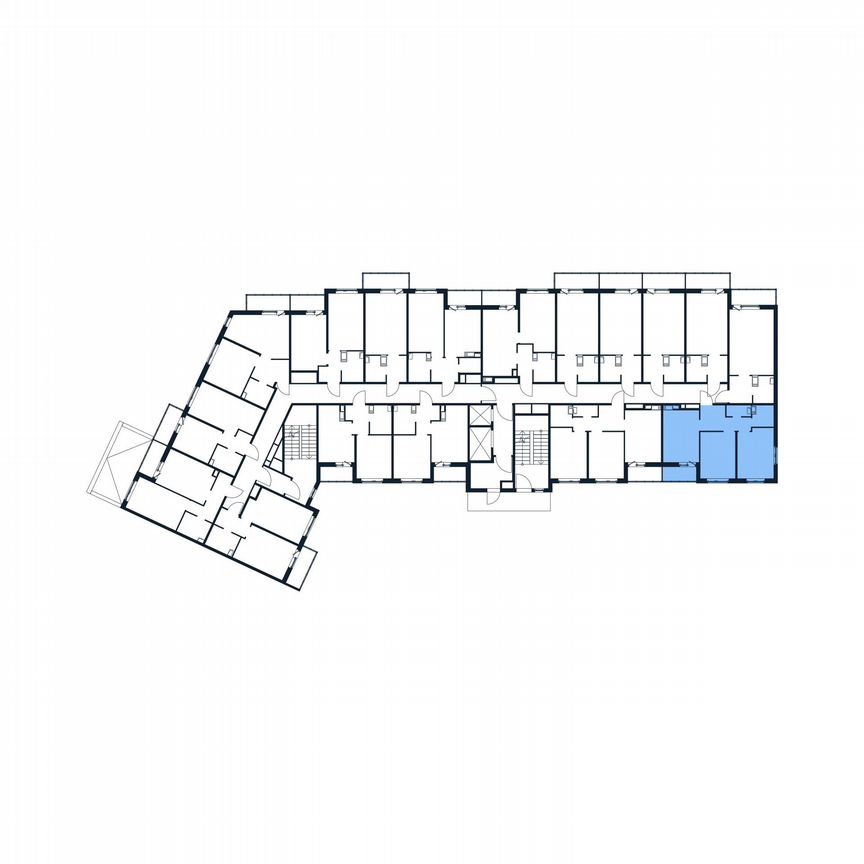2-к. квартира, 49,1 м², 2/12 эт.