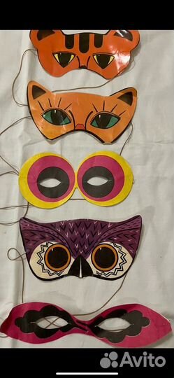 Елочные игрушки из картона СССР