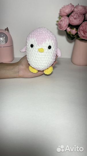 Плюшевые вязаные игрушки