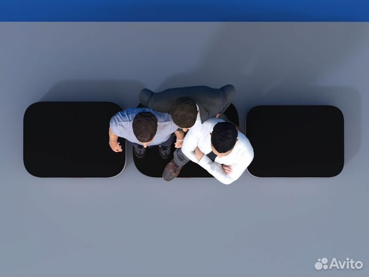 Пьедестал награждения Матрешка 812х612мм (закругл)