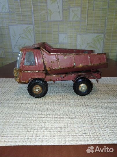 Игрушка СССР, грузовик, самосвал