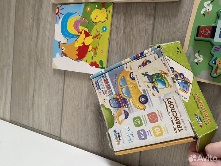 Развивающие деревянные игрушки